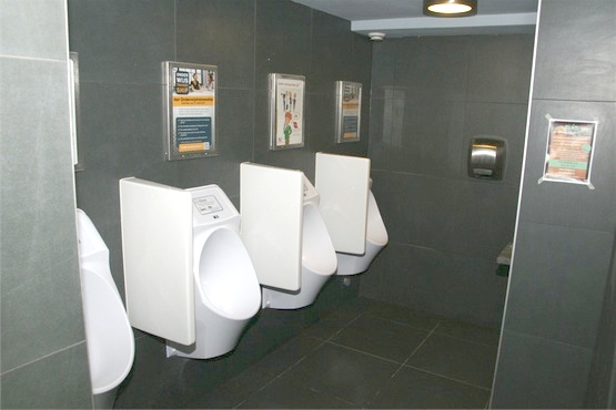 Waterless/waterfree urinal Cafe Hofman Utrecht